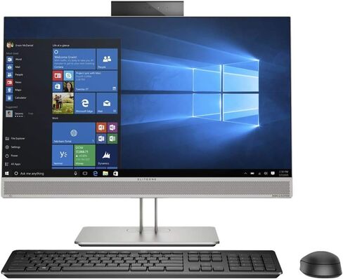 كمبيوتر HP EliteOne 800 G5 الكل في واحد - Core i5 i5-9500 - ذاكرة وصول عشوائي 8 جيجابايت - SSD 256 جيجابايت - شاشة لمس 23.8 بوصة 1920 × 1080 - سطح المكتب - Windows 10 Pro 64 بت - Intel UHD Graphics 630 - لوحة مفاتيح باللغة الإنجليزية in Kuwait