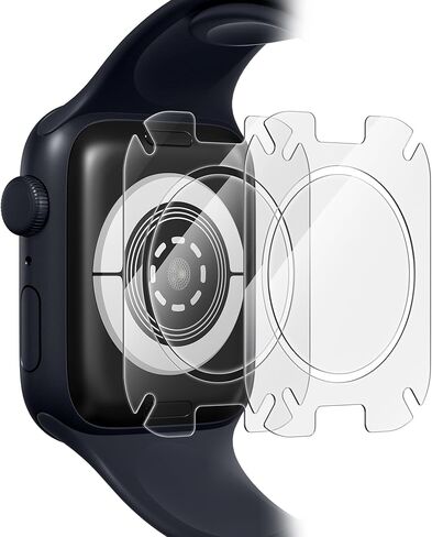 Suoman Back Protector for Apple Watch 42mm,2-in-1 HD Back Protector & Back Sensor Protector, Anti-Scratch Flexible Film Shield -for iWatch Series 11/10 42mm in Saudi Arabia