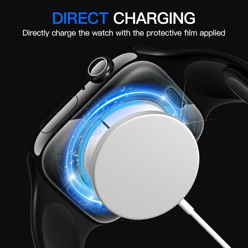 Suoman Back Protector for Apple Watch 42mm,2-in-1 HD Back Protector & Back Sensor Protector, Anti-Scratch Flexible Film Shield -for iWatch Series 11/10 42mm in Saudi Arabia