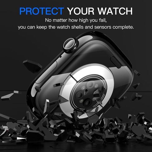 Suoman Back Protector for Apple Watch 42mm,2-in-1 HD Back Protector & Back Sensor Protector, Anti-Scratch Flexible Film Shield -for iWatch Series 11/10 42mm in Saudi Arabia