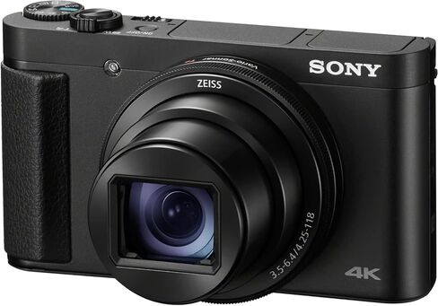 Sony DSC-HX99 Compact Digital 18.2 MP Camera with 24-720 mm Zoom, 4K and Touchpad – Black in Saudi Arabia