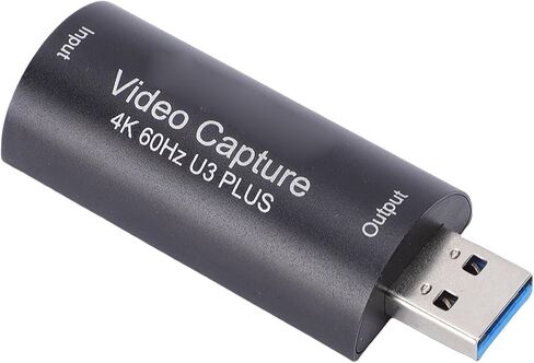 بطاقة التقاط فيديو CUIFATI 4K 60 هرتز، واجهة وسائط متعددة عالية الدقة إلى بطاقة التقاط USB، جهاز صوت USB 3.0 لتسجيل الألعاب المتدفقة in Saudi Arabia