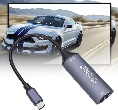 CUIFATI 4K 60hz Video Capture Card, HD Multimedia Interface to USB USB C 3.0 Capture Card, Video Device, Low Latency for Streaming Conferencing Game in Saudi Arabia