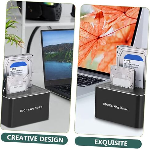 محطة إرساء محرك الأقراص الصلبة Operitacx USB 3.0 تتميز باستنساخها دون اتصال بالإنترنت وتدعم UASP لمحركات الأقراص 2.5 و3.5 المتوافقة in Kuwait