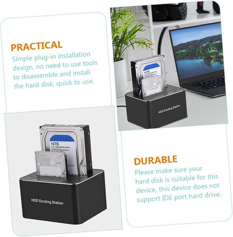 محطة إرساء محرك الأقراص الصلبة Operitacx USB 3.0 تتميز باستنساخها دون اتصال بالإنترنت وتدعم UASP لمحركات الأقراص 2.5 و3.5 المتوافقة in Kuwait