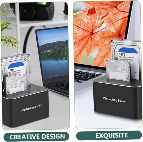 قاعدة القرص الصلب jojofuny قارئ قاعدة تخزين Ssd خارجي لا يتطلب سائق، يدعم وظيفة استنساخ USB، قابس أمريكي in Kuwait