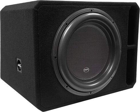 Harmony Audio HA-ML1X18D2 مضخم صوت مزدوج 2-OHM Monolith Series 18 بوصة بقدرة 3000 وات RMS مزود بفتحات تهوية صندوق حاوية فرعية in Kuwait