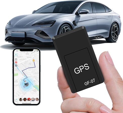 GPS Tracker for Vehicles - Mini Car GPS Tracker Portable Real Time Magnetic GPS Tracking Device,No Subscription Required/No Monthly Fee,Hidden GPS Trackers for Kids,Dogs,Trucks in Kuwait