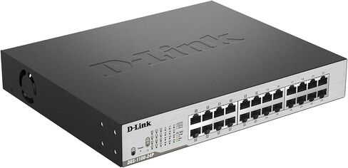 D-Link Fast Ethernet, 16 Port Easy Smart Managed Gigabit Network Internet Desktop (DGS-1100-16), Black in Saudi Arabia