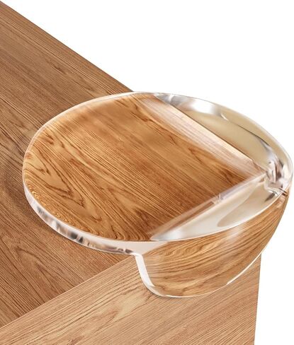 12 Pack Clear Baby Corner Protector Guards, Baby Proof Corners and Edges Safety Bumpers, Furniture Corner & Edge Protectors for Sharp Edges, Baby Safety Products for Table & Cabinet,Round in Saudi Arabia