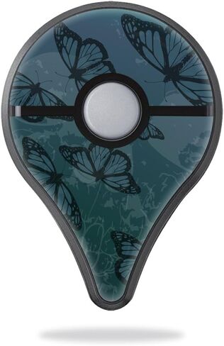 غلاف MightySkins متوافق مع Pokemon Pokemon Go Plus - Dark Butterfly | غطاء ملتف واقٍ ومتين وفريد ​​من نوعه من الفينيل | سهل التطبيق والإزالة وتغيير الأنماط | صنع في الولايات المتحدة الأمريكية in Kuwait