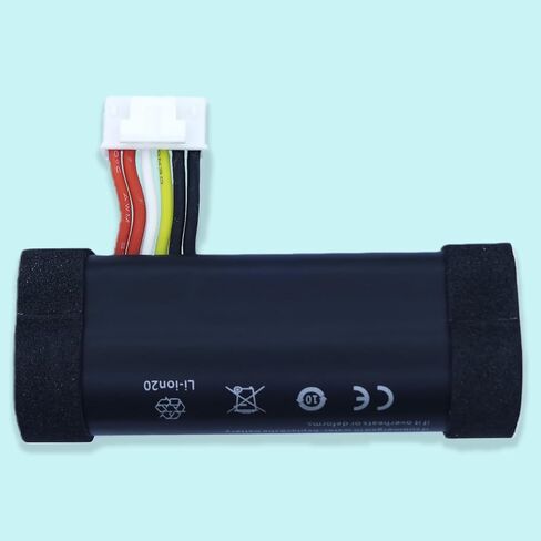 بطارية بديلة LIXIEK لجهاز JBL Flip 7 GSP-1S1P-F7A بطارية ليثيوم أيون 5000 مللي أمبير في الساعة لجهاز Flip 7 مكبر صوت بخاصية البلوتوث قابل للنقل 3.63 فولت in Kuwait