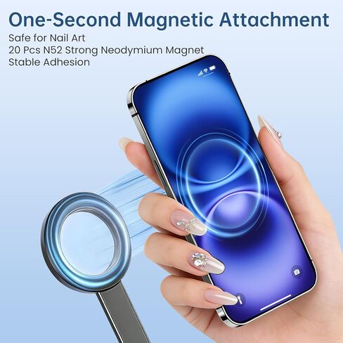 Magnetic Phone Tripod for iPhone MagSafe, 67" Selfie Stick for iPhone with Remote, Portable Travel Tripods Stand for Vlogging/Recording/Content Creation, Selfie Stick with Metal Ring for Android in Saudi Arabia