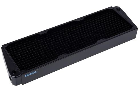 Alphacool NexXxos XT45 Full Copper X-Flow Radiator, 420mm, Triple Fan, Black in Saudi Arabia