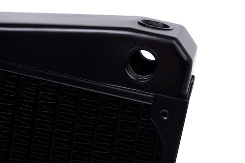 Alphacool NexXxos XT45 Full Copper X-Flow Radiator, 420mm, Triple Fan, Black in Saudi Arabia