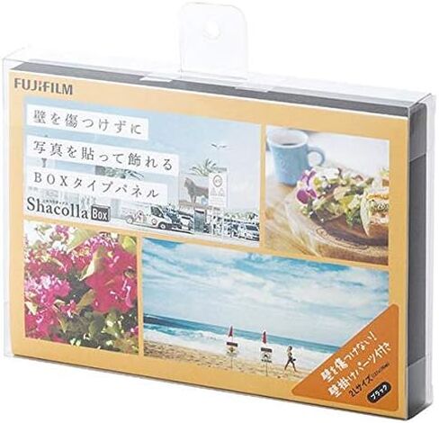 FUJIFILM Photo Panel for Wall Album, Shacolla Box Type, 2L Size, Black, ShacollaBox, 2L BK in Saudi Arabia
