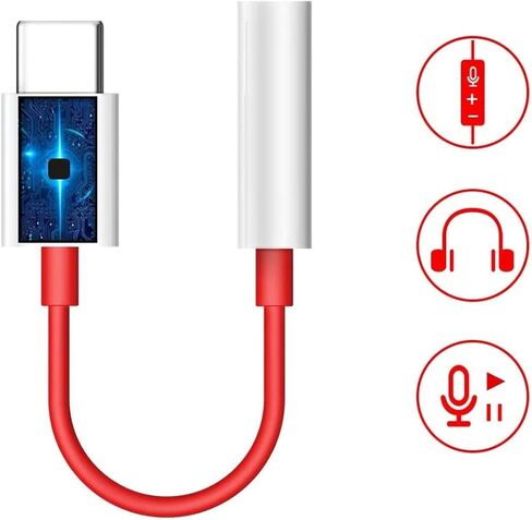 محول سماعة رأس من النوع C متوافق مع iPhone 15/Pro/Max/Plus - محول مقبس سماعة الأذن 3.5 ملم أنثى إلى USB C ذكر محول صوت يدعم الميكروفون محول سماعة الرأس لهاتف iPhone 15/Pro/Max/Plus in Saudi Arabia