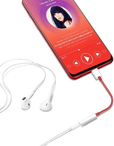 محول سماعة رأس من النوع C متوافق مع iPhone 15/Pro/Max/Plus - محول مقبس سماعة الأذن 3.5 ملم أنثى إلى USB C ذكر محول صوت يدعم الميكروفون محول سماعة الرأس لهاتف iPhone 15/Pro/Max/Plus in Saudi Arabia