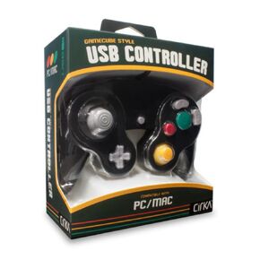 CirKa Premium GameCube USB Controller for PC/ Mac (Black) in Saudi Arabia