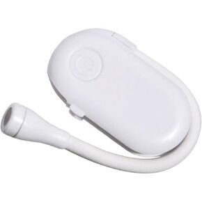 مصباح قراءة LED صغير قابل لإعادة الشحن بمشبك من SUPVOX بمشبك USB، مصباح كتاب صغير محمول للدراسة بجانب السرير للطلاب، للاستخدام الليلي، أبيض in Kuwait