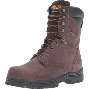 Carolina Men's CA3534 Surveyor 8Steel Toe Insulated Waterproof Work Boot Dark Brown 10 EE in Saudi Arabia