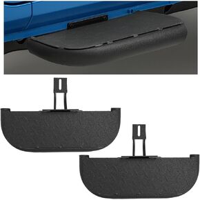 Rugged Side Steps Compatible with 2007-2018 Jeep Wrangler JK Unlimited JKU 4-Door Running Boards, High-Strength Steel Step Bars, Powder-Coated & Textured, 4-Piece Set in Saudi Arabia