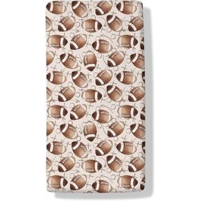 لعبة كرة القدم يوم ملاءات سرير الطفل كرة القدم الأمريكية الرياضية ورقة الطفل المجهزة سرير غطاء مرتبة مرتبة طفل صغير 52 ''x 28'' in Kuwait