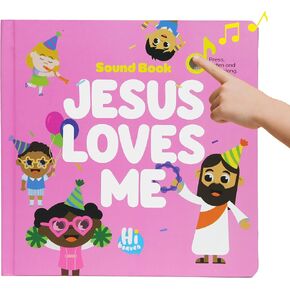 Jesus Loves Me - Christian Sound Book | Music Books for Toddlers | Religious Toys | Gift for Easter, Christmas, Birthday, Baby Music in Saudi Arabia