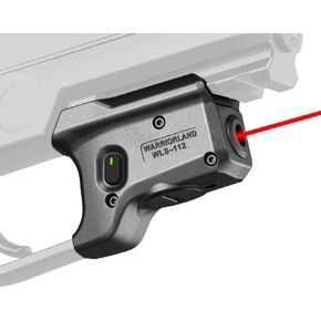WARRIORLAND Red Laser Sight Fit Sig Sauer P320 Compact M18 & P320 بالحجم الكامل M17، أول شعاع أحمر مع مؤشر الطاقة، ليزر P320 مع مفتاح تشغيل/إيقاف يمكن استخدامه بكلتا اليدين، WLS-112 in Kuwait