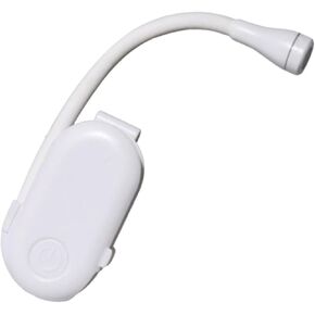 مصباح قراءة بمشبك USB قابل لإعادة الشحن من VICASKY، مصباح كتاب صغير محمول مع رقبة مرنة، مصباح ليلي LED أبيض للطلاب والدراسة بجانب السرير، ضوء مدمج قابل للتعتيم للاستخدام في السكن الجامعي in Kuwait