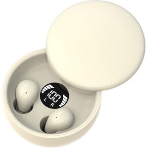 Mini Invisible Headphones Bluetooth 5.4 True Wireless Hidden in-Ear Earphones Sport Audio Earbud,Comfortable Mini Earbuds for Sleep Friendly Side Sleeping Earphones, for Work (Black) in Kuwait