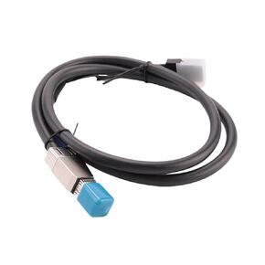 كابل محول MINI SAS HD إلى MINI SAS 36PIN SFF-8644 إلى SFF-8087 كابل القرص الصلب للخادم 12 جيجابت في الثانية كابل بيانات 3.33TF/1M in Kuwait