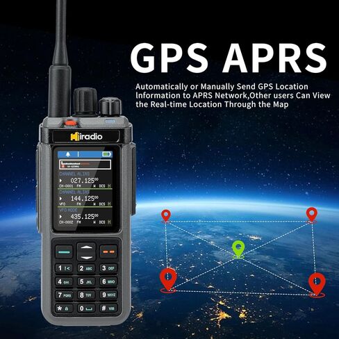 Y23UV-98PLUS راديو ثنائي الاتجاه بقدرة 10 واط مع CB/SSB/HF، GPS APRS، مكرر النطاق المتقاطع، 1024 CH & Tri VFO - راديو هام عالي الطاقة لاتصالات الهواة وحالات الطوارئ الخارجية in Kuwait