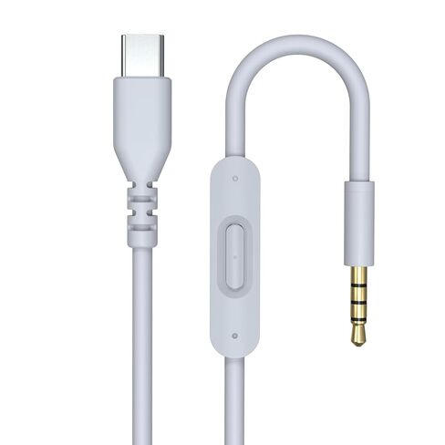 كابل صوت USB C Solo 4، سلك صوت بديل Solo 3 مع تحكم ميكروفون مدمج متوافق مع سماعات Beats Studio Solo Pro Detox Mixr Executive Pill لأجهزة iPhone 17/16 USB-C (أسود وأحمر) in Kuwait