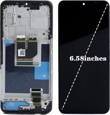شاشة LCD تعمل باللمس محول الأرقام مع مجموعة الإطار لاستبدال T-Mobile Revvl 7 5G REVVL7 TMR075G 6.6" in Kuwait