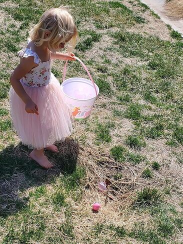 Toddler Girls Dress Summer Floral Tulle Tea Party Easter Birthday Tutu Sundress in Saudi Arabia