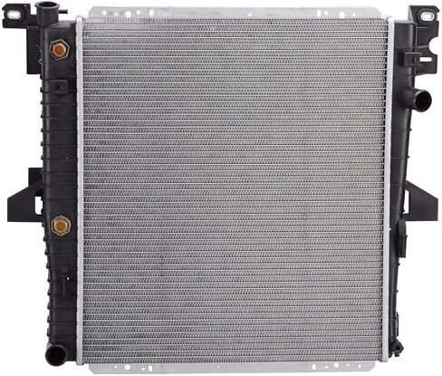 Engine Coolant Radiator Assembly with Transmission Oil Cooler Compatible with Kia Sorento 2003 2004 2005 2006, Automatic Transmission, Replace# 25311-3E250 in Saudi Arabia