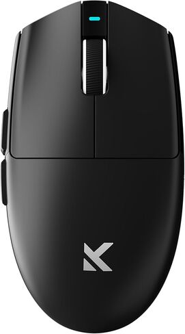MCHOSE G3 V2 Pro Wireless Gaming Mouse, Symmetrical, PAW3395, 26K DPI, Tri-Mode Connection, Wireless/Wired 1K Polling, 59g Weight, 800mAh Battery - White in Kuwait