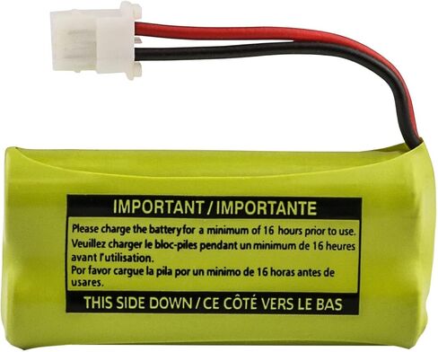 Kastar 2-Pack BT183342 / BT283342 استبدال البطارية لـ AT&T CL80100 CL80101 CL80111 CL80112 CL80114 CL81101 CL81201 CL81211 CL81301 CL82100 CL82101 CL82200 CL82201 CL82250 CL82251 CL82300 CL83507 in Saudi Arabia