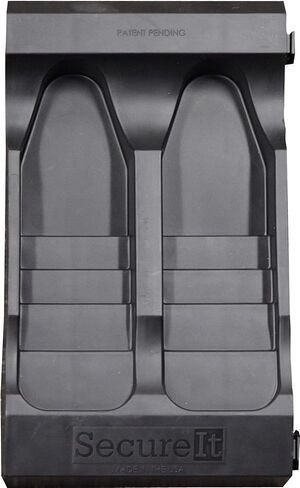 SecureIt Gun Storage Stock Base: Interlocking Base Holds 2 Rifles, Buttstock Holder for Your Gun Safe. This Modular Display Mount is Built to Last and Easy Use in Saudi Arabia