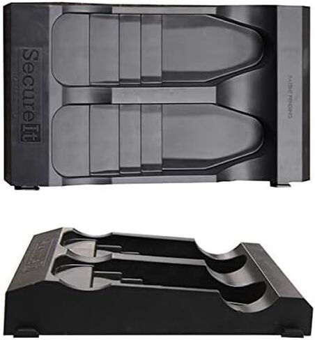 SecureIt Gun Storage Stock Base: Interlocking Base Holds 2 Rifles, Buttstock Holder for Your Gun Safe. This Modular Display Mount is Built to Last and Easy Use in Saudi Arabia