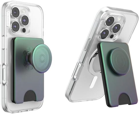 PopSockets Kick-Out Wallet for MagSafe, Adjustable Kickstand, Magnetic Stand - Nightshade in Saudi Arabia