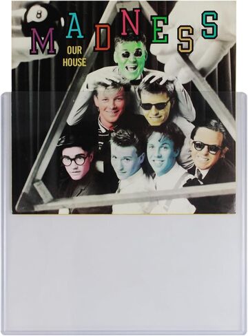 Square Deal Recordings & Supplies (50) 7"" Vinyl Record Topload Holders - High Impact Rigid PVC, One, Clear in Saudi Arabia