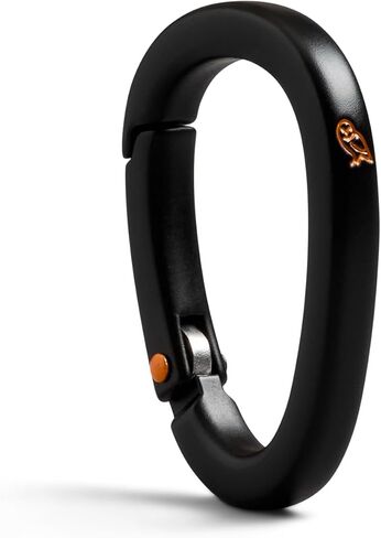 Bellroy Carabiner Trio (مجموعة من 3 مشابك مرفقة، خفيفة الوزن للغاية، ألوان متعددة) - أسود جرافيتي فضي in Saudi Arabia