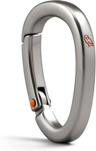 Bellroy Carabiner Trio (مجموعة من 3 مشابك مرفقة، خفيفة الوزن للغاية، ألوان متعددة) - أسود جرافيتي فضي in Saudi Arabia