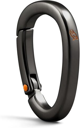 Bellroy Carabiner Trio (مجموعة من 3 مشابك مرفقة، خفيفة الوزن للغاية، ألوان متعددة) - أسود جرافيتي فضي in Saudi Arabia
