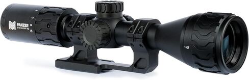Monstrum Panzer 2-10x40 MPVO Rifle Scope with AO Adjustable Objective and Offset Scope Mount in Saudi Arabia