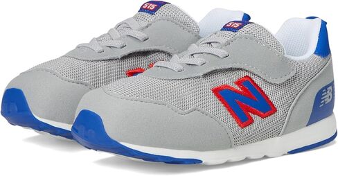 New Balance Kid's 515 V1 New-B Hook & Loop Sneaker, Raincloud/Team Royal, 4 W Infant in Saudi Arabia