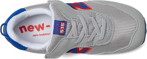 New Balance Kid's 515 V1 New-B Hook & Loop Sneaker, Raincloud/Team Royal, 4 W Infant in Saudi Arabia