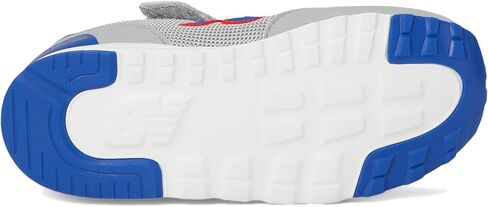 New Balance Kid's 515 V1 New-B Hook & Loop Sneaker, Raincloud/Team Royal, 4 W Infant in Saudi Arabia